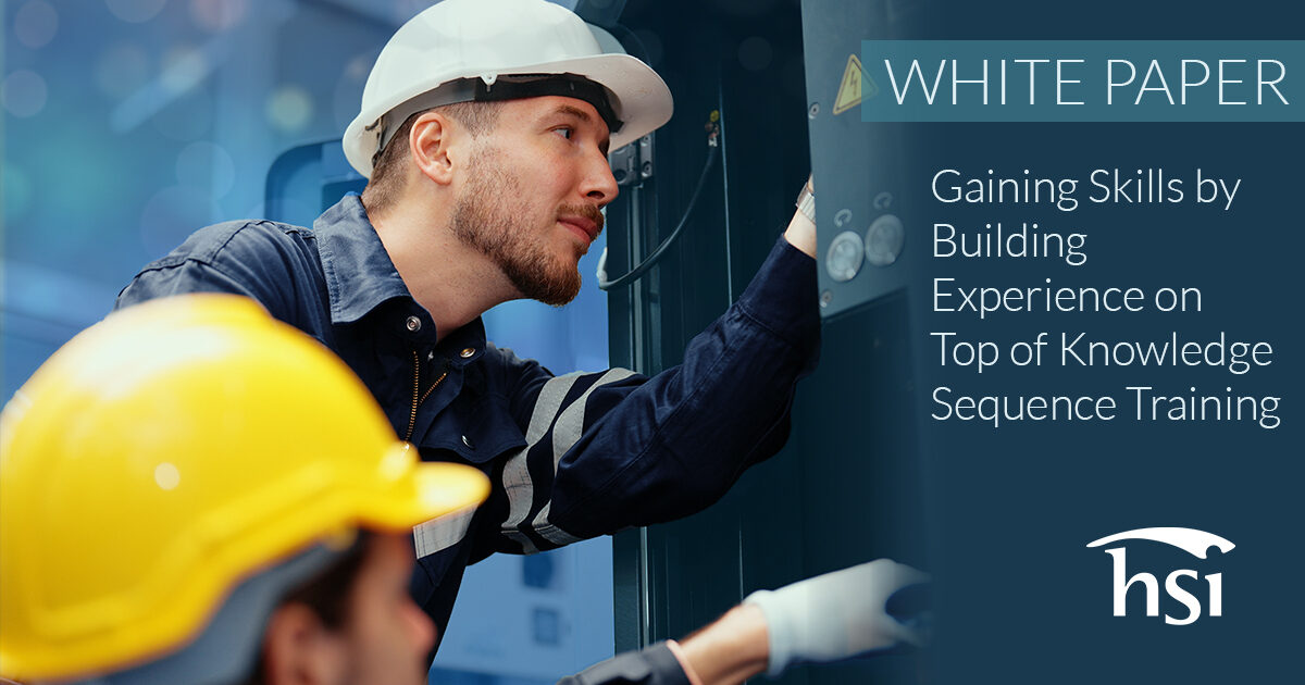 Gaining Skills by Building Experience on Top of Knowledge Sequence