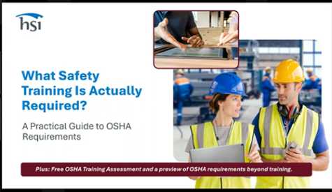 What Safety Training Is Actually Required? A Practical Guide to OSHA Requirements