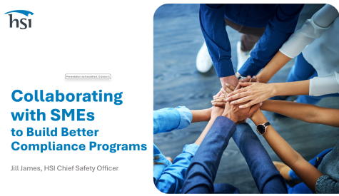 Collaborating with SMEs to Build Better Compliance Programs Collaborating with SMEs to Build Better Compliance Programs