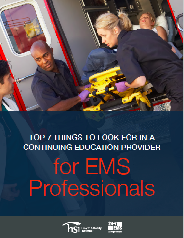 Top 7 things to look for in a continuing education provider for EMS professionals Top 7 things to look for in a continuing education provider for EMS professionals