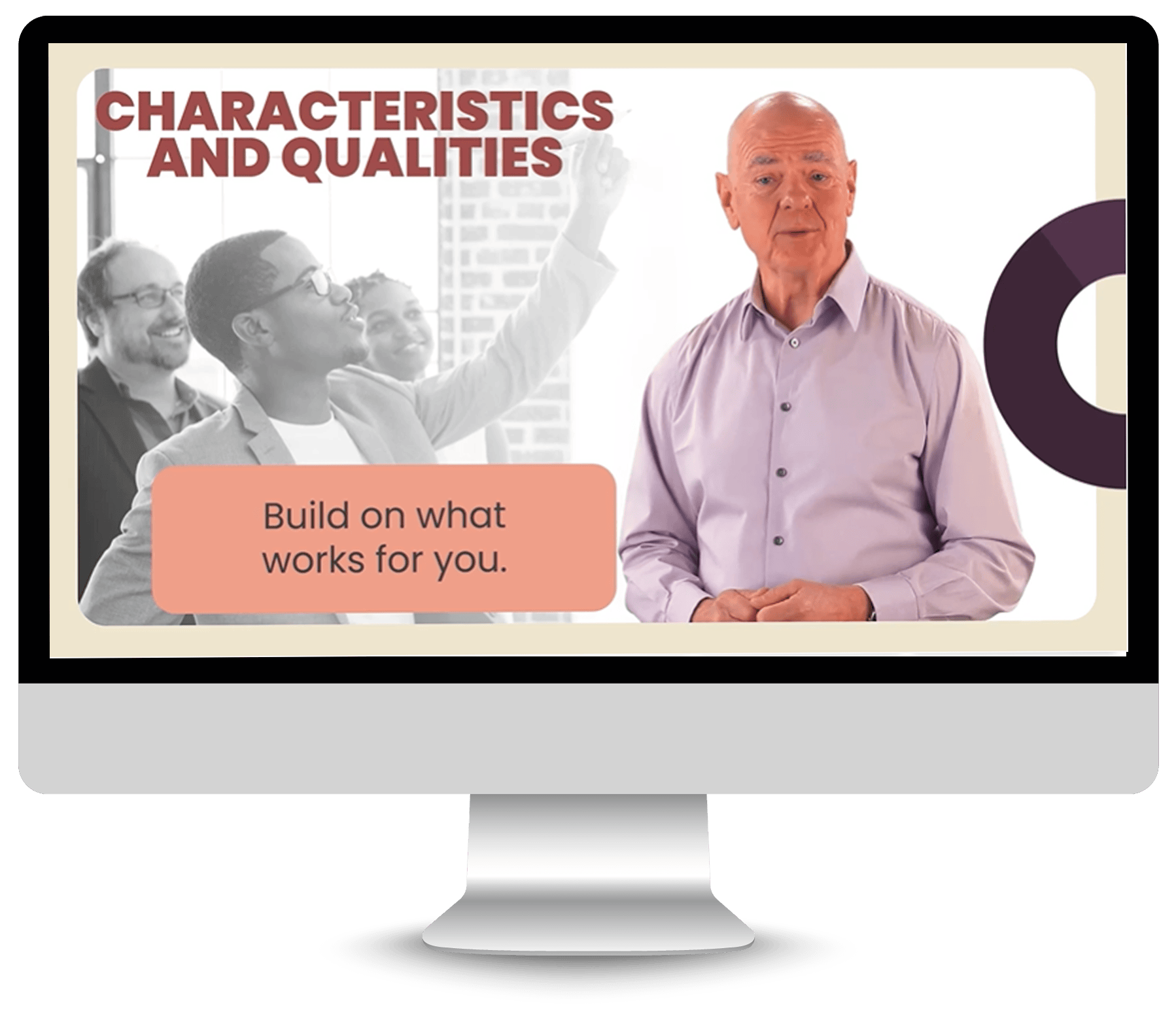 EHS Employee Training Development Computer Moniitor