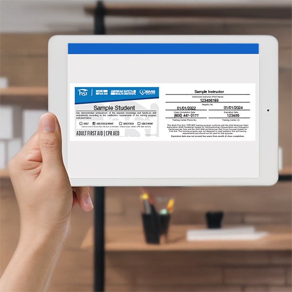 Ecare Digital card mock up