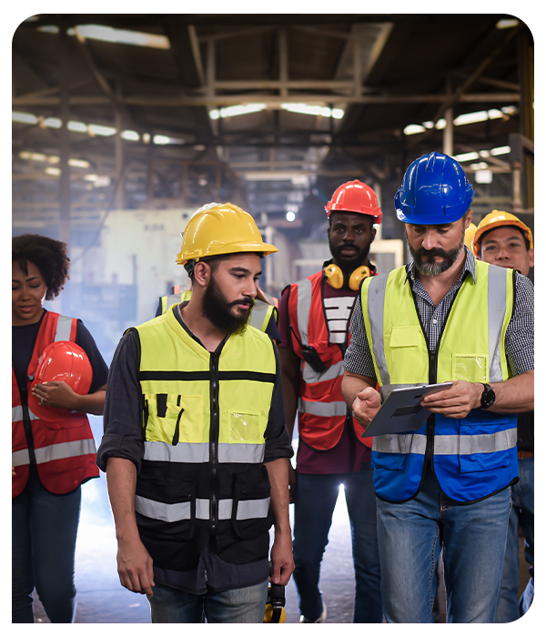 Safety managers train employees