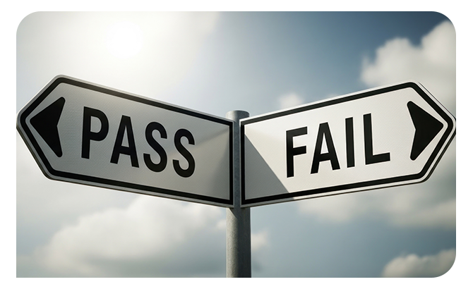 Passing and failing NERC exam