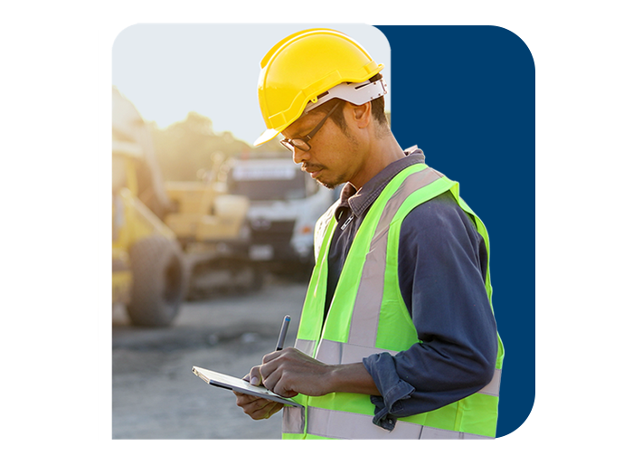 Working in the field on EHS System Working in the field on EHS System