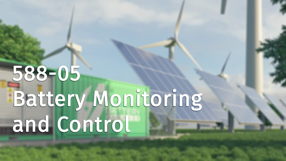 588-05 Battery Monitoring and Control