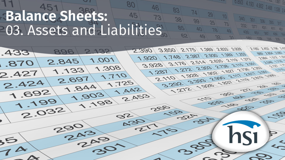 Balance Sheets: 03. Assets and Liabilities