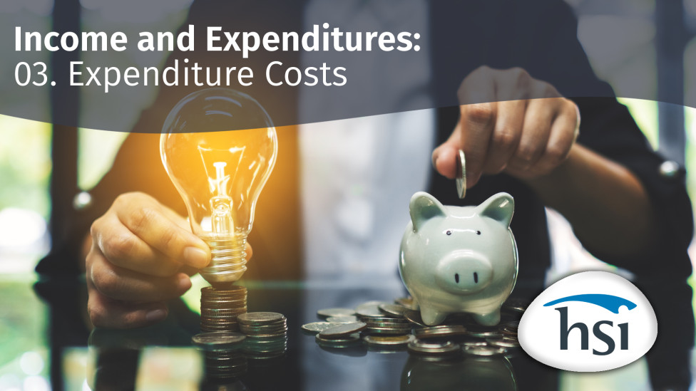 Income and Expenditures: 03. Expenditure Costs