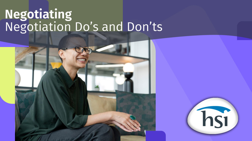 Negotiating: 10. Negotiation Do's and Don'ts Negotiating: 10. Negotiation Do's and Don'ts