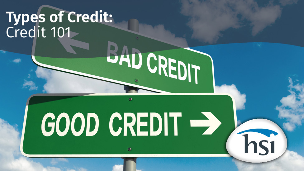 Types of Credit: Credit 101