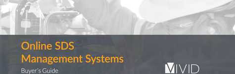 Online SDS Management Systems Buyer’s Guide Online SDS Management Systems Buyer’s Guide